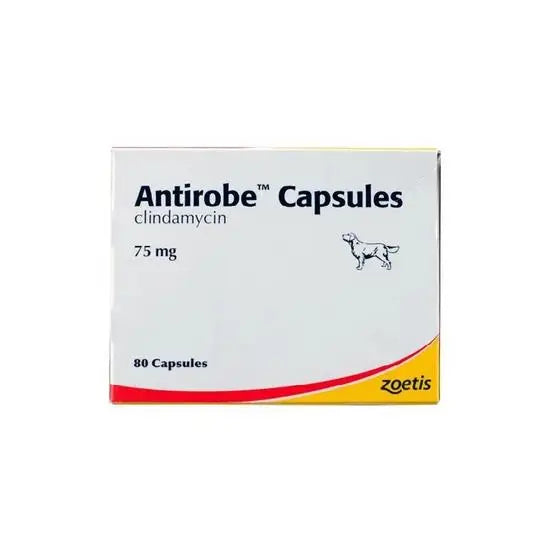 Antirobe® Capsules for Dogs 75mg