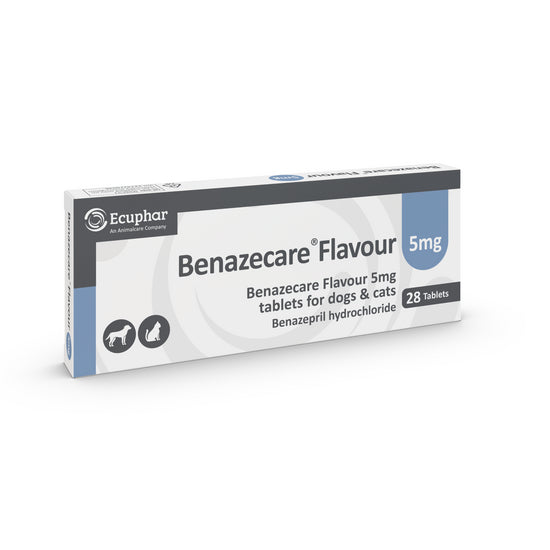Benazecare® Flavoured Tablets for Dogs and Cats 5mg