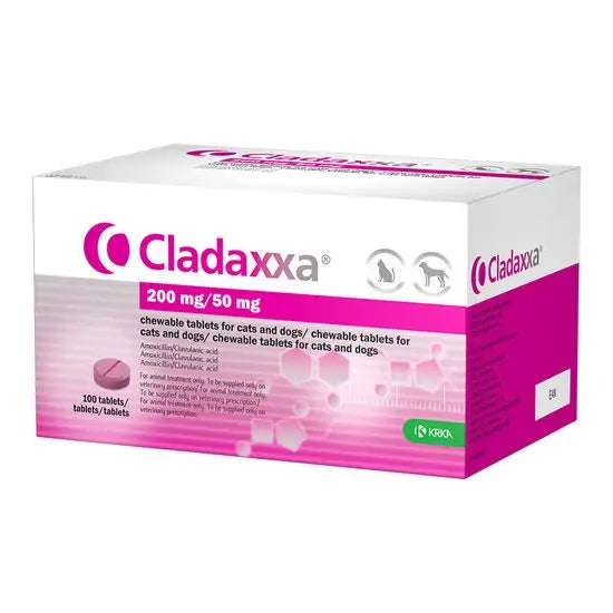 Cladaxxa Chewable Tablets for Cats & Dogs 200mg/50mg