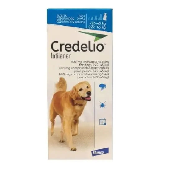 Credelio™ Chewable Tablets for Dogs 900mg (22kg-45kg)