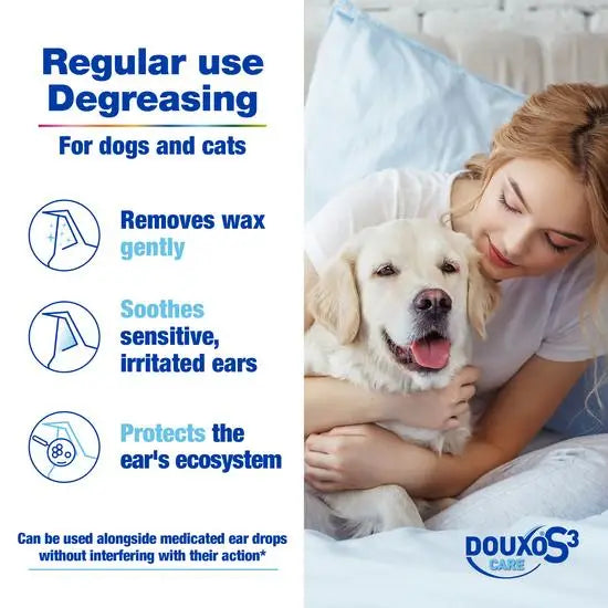 DOUXO® S3 CARE Ear Cleaner for Cats & Dogs