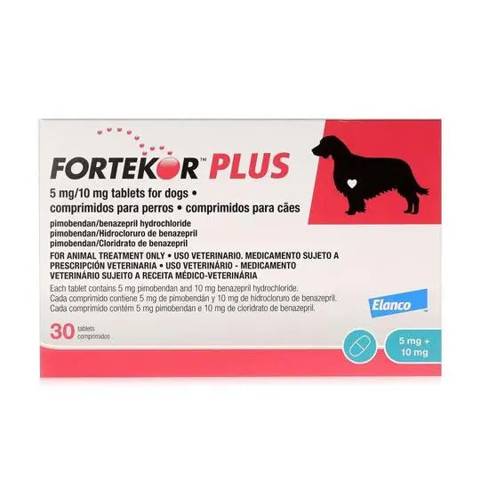 Fortekor® PLUS Tablets for Dogs 5mg/10mg