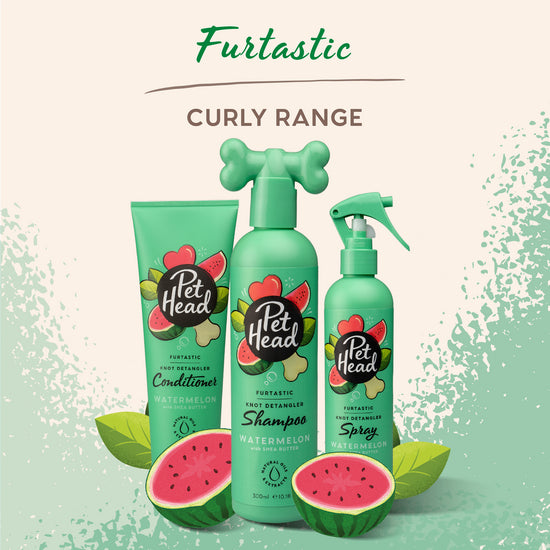Pet Head Furtastic Knot Detangling No-Rinse Spray for Dogs with Watermelon and Shea Butter