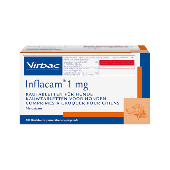 Inflacam® Chewable Tablets for Dogs 1mg