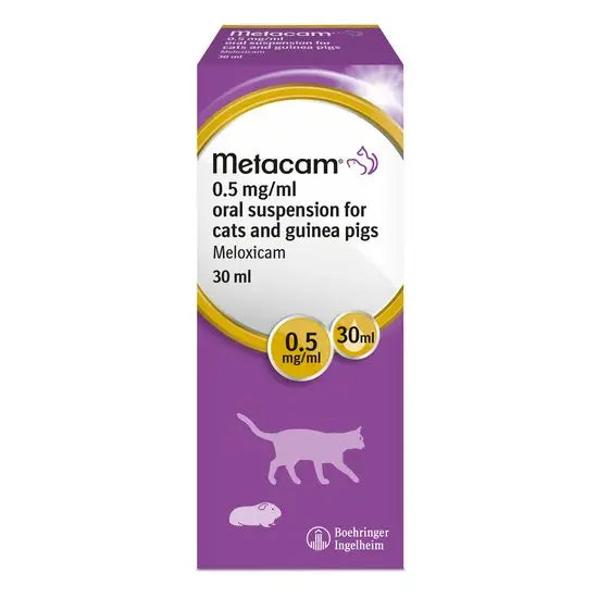 Metacam® Oral Suspension for Cats and Guinea Pigs 0.5mg/ml