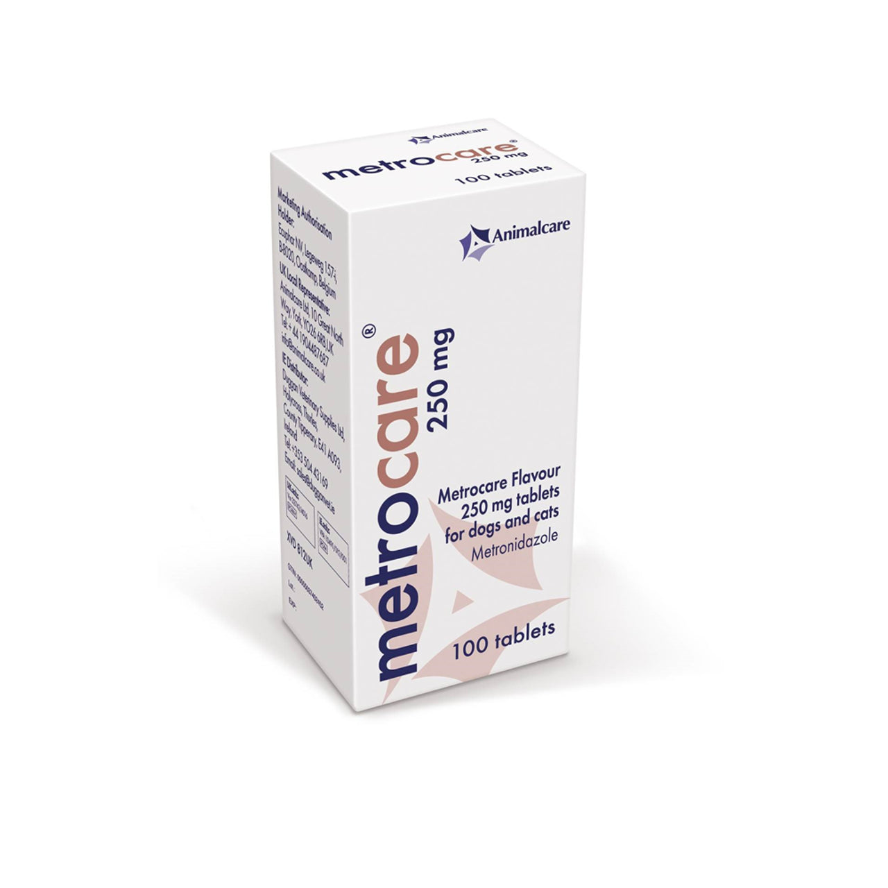 Metrocare 250mg Flavoured Tablets for Dogs and Cats