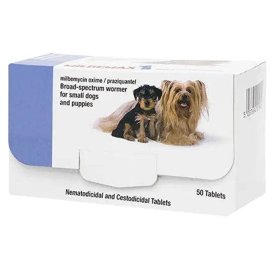 Milbemax™ Tablets for Small Dog and Puppies 25mg (0.5kg-5kg)