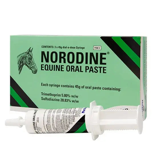 Norodine® Equine Oral Paste for Horses 5.80w/w + 28.83 %w/w