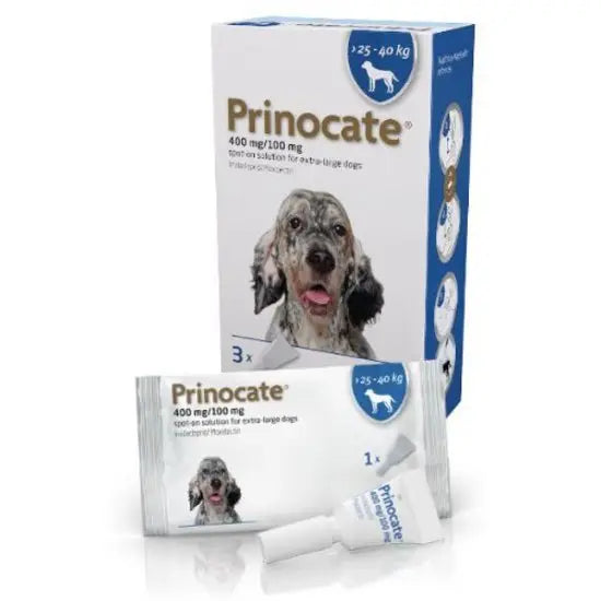 Prinocate® Spot-On Solution for Extra Large Dogs 400mg/100mg (25kg-40kg)