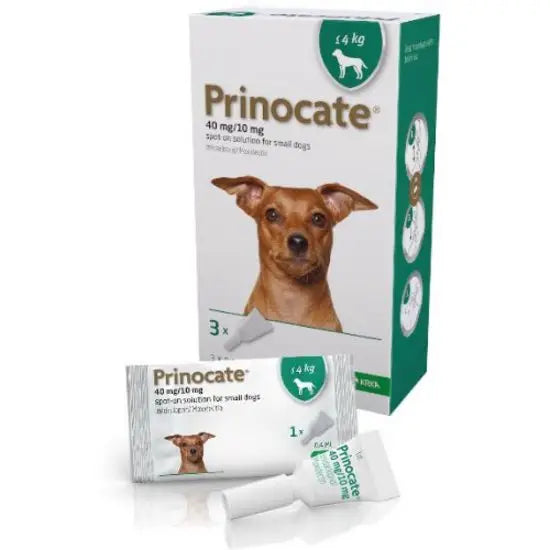 Prinocate® Spot-On Solution for Small Dogs 40mg/10mg (up to 4kg)