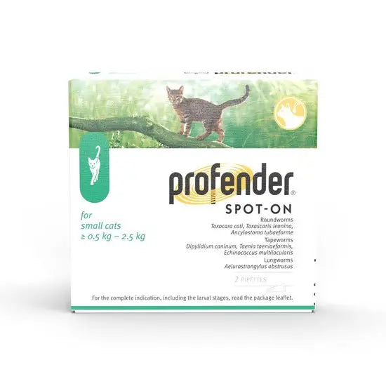 Profender® Spot-On Solution for Small Cats (0.5kg-2.5kg)