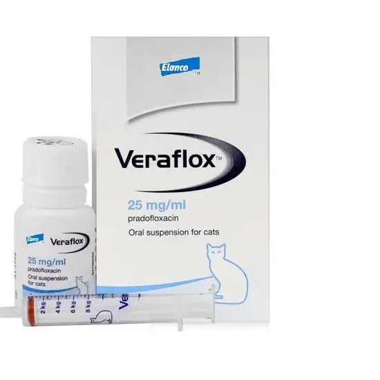 Veraflox® Oral Suspension for Cats 25mg/ml