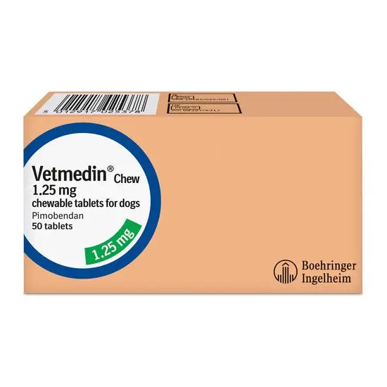 Vetmedin® Chewable Tablets for Dogs 1.25mg