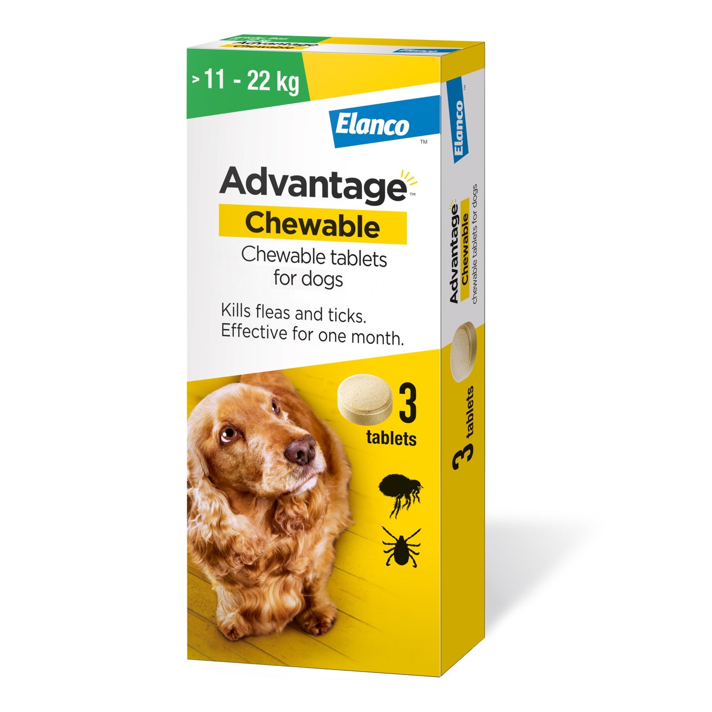 Advantage™ Chewable Tablets Flea & Tick Treatment for Dogs