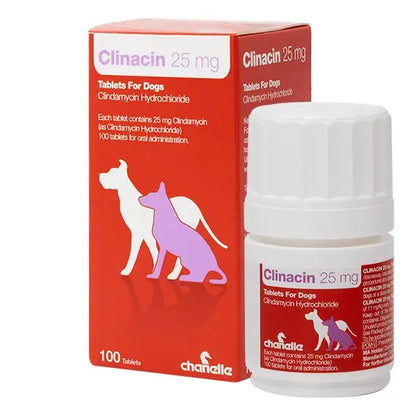 Clinacin Tablets for Dogs 25mg