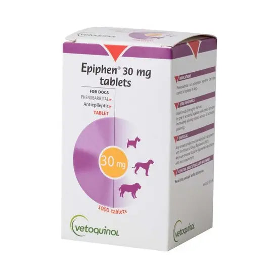 Epiphen® (Phenobarbital) Tablets for Dogs 30mg