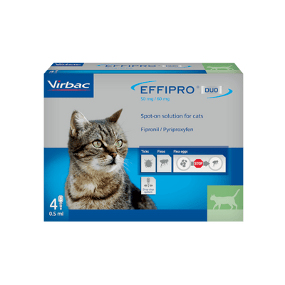 EFFIPRO® DUO Spot-On Flea and Tick Treatment for Cats