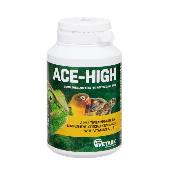 ACE-High Multivitamin & Mineral Supplement Powder for Reptiles and Birds