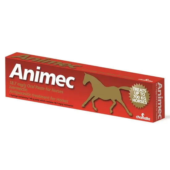 Animec Oral Paste Wormer for Horses 18.7mg/g