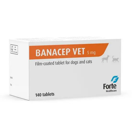 Banacep® Vet Film-Coated Tablets for Dogs and Cats 5mg