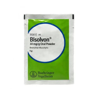 Bisolvon® Oral Powder for Dogs, Cats, Cattle and Pigs 10mg/g