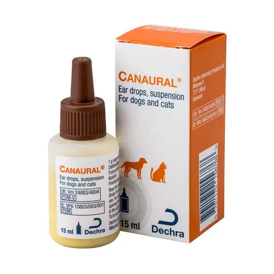 Canaural® Ear Drops Suspension for Dogs and Cats