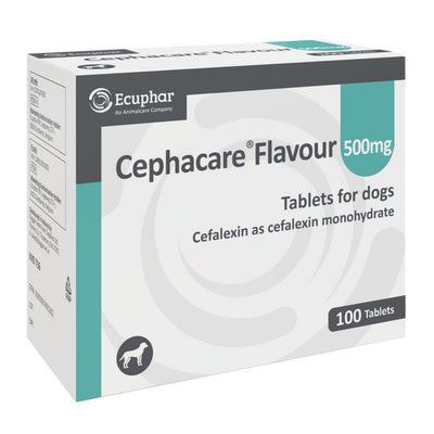 Cephacare® Flavoured Tablets for Dogs 500mg