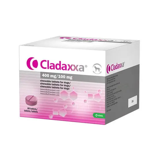 Cladaxxa Chewable Tablets for Dogs 400mg/100mg