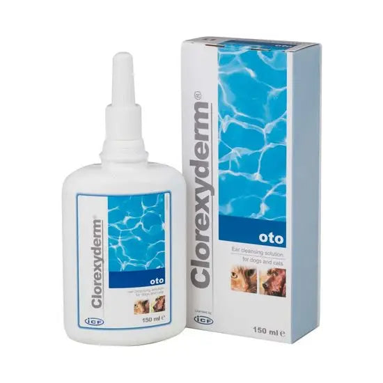Clorexyderm® Oto Ear Cleaner Solution for Dogs & Cats 150ml