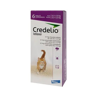 Credelio™ Chewable Tablets for Cats 12mg (0.5kg-2.0kg)