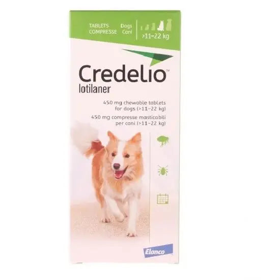 Credelio™ Chewable Tablets for Dogs 450mg (11kg-22kg)