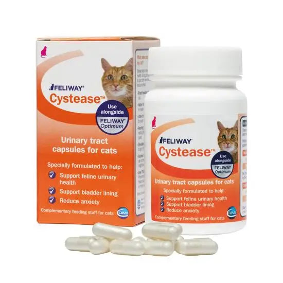 FELIWAY® Cystease™ Urinary Tract Support Capsules for Cats