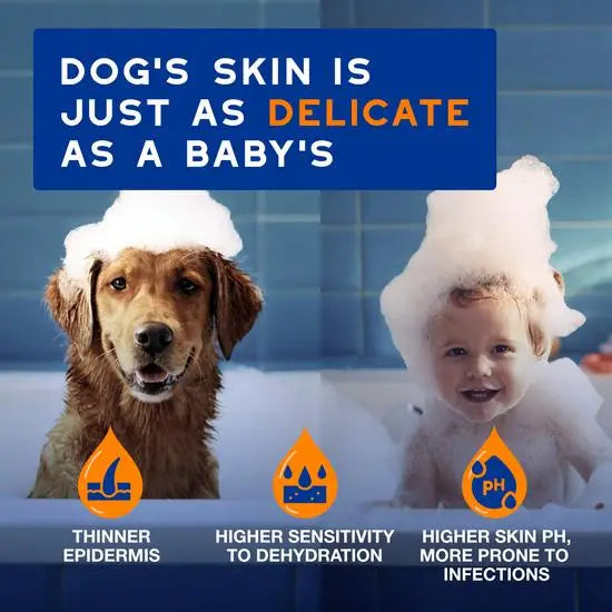 DOUXO® Skin & Coat SPA Ultra-Safe Detangling Dog Shampoo