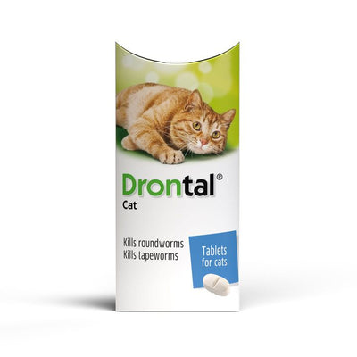 Drontal® Wormer Tablets for Small and Medium Cats (under 4kg)