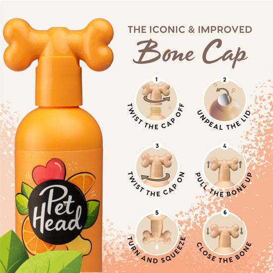 Pet Head Ditch The Dirt Deodorising Shampoo for Dogs with Orange and Aloe Vera