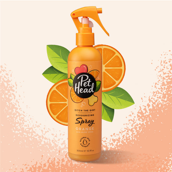 Pet Head Ditch The Dirt Deodorising Spray for Dogs with Orange and Aloe Vera