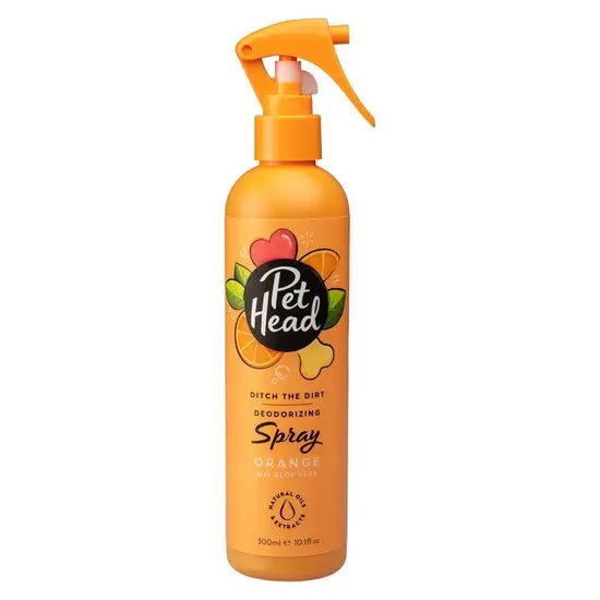 Pet Head Ditch The Dirt Deodorising Spray for Dogs with Orange and Aloe Vera