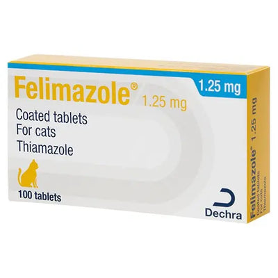 Felimazole® Coated Tablets for Cats 1.25mg