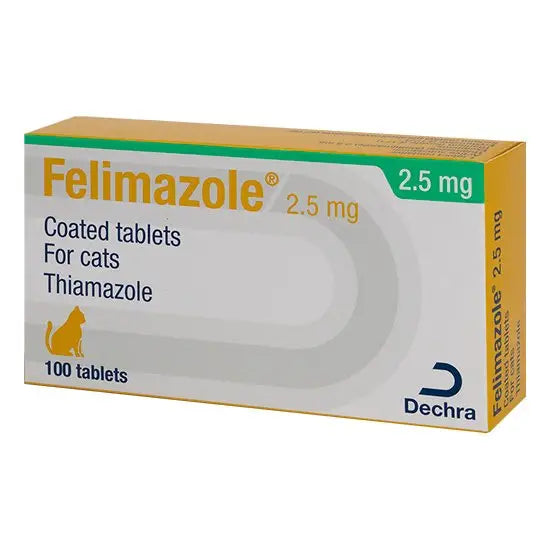 Felimazole® Coated Tablets for Cats 2.5mg