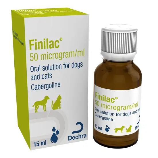 Finilac® Oral Solution for Dogs and Cats 50 micrograms/ml