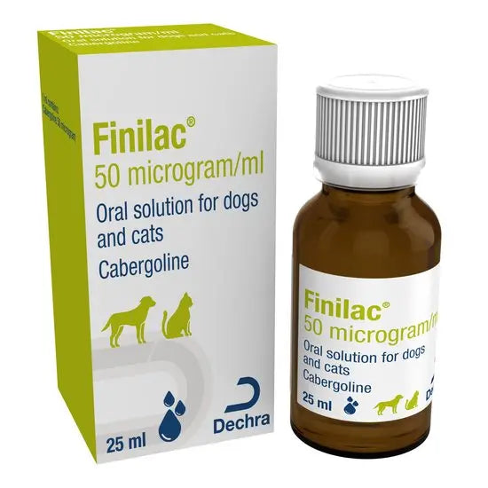 Finilac® Oral Solution for Dogs and Cats 50 micrograms/ml