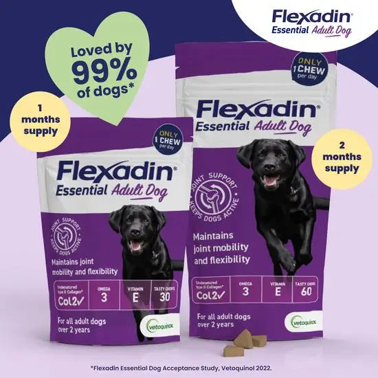 Flexadin Essential Joint Care Supplement for Adult Dogs