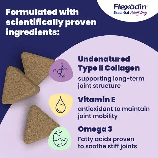 Flexadin Essential Joint Care Supplement for Adult Dogs