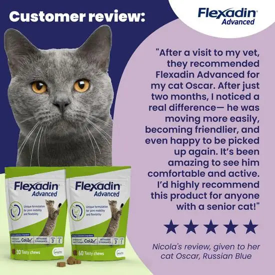 Flexadin Advanced Joint Care Supplement for Cats
