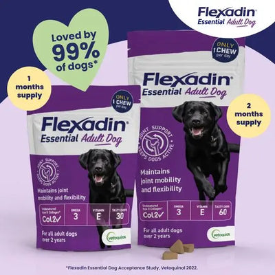 Flexadin Essential Joint Care Supplement for Adult Dogs