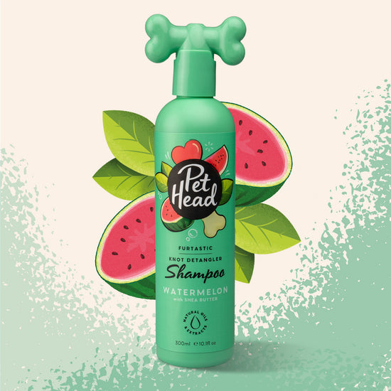 Pet Head Furtastic Knot Detangling Shampoo for Dogs with Watermelon and Shea Butter