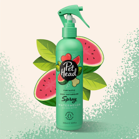 Pet Head Furtastic Knot Detangling No-Rinse Spray for Dogs with Watermelon and Shea Butter