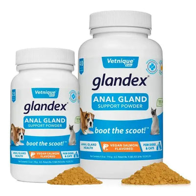 Glandex® Anal Gland Support Vegan Salmon Flavoured Powder for Dogs and Cats
