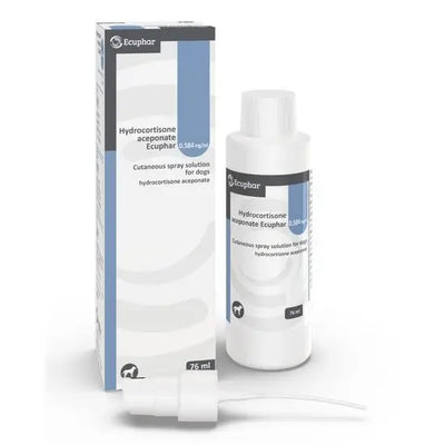 Hydrocortisone Aceponate Cutaneous Spray Solution for Dogs 0.584mg/ml