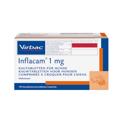 Inflacam® Chewable Tablets for Dogs 1mg